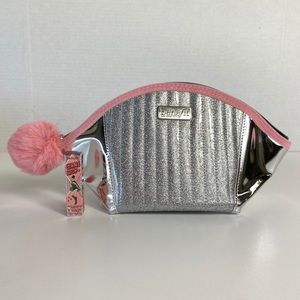 Benefit Makeup Bag & Gimme Brow+ Fiber Gel Brown 3